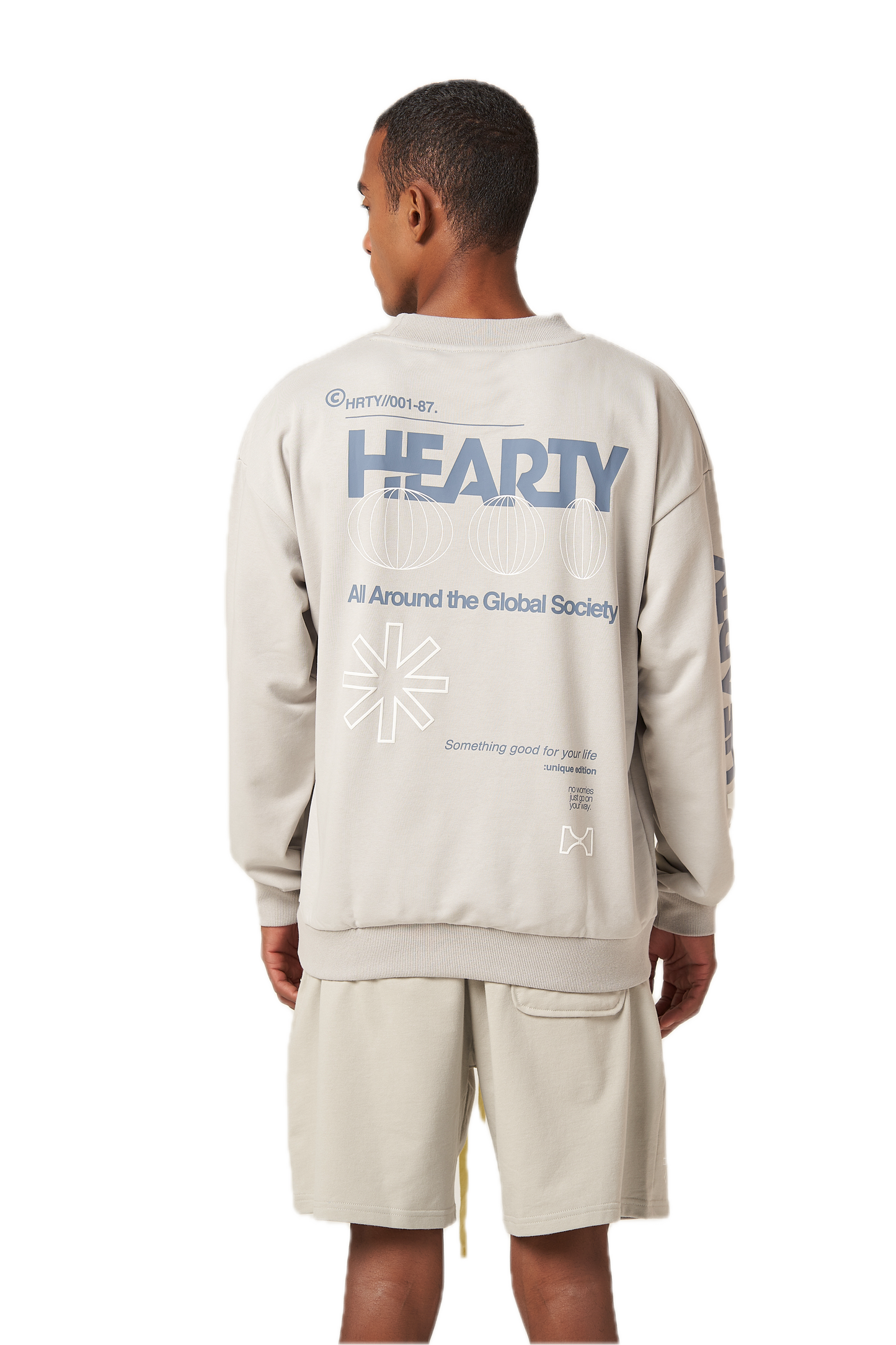 Global Society Gray Sweatshirt