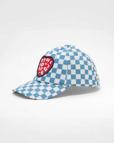 CHECKMATE CAP AQUA TEAL
