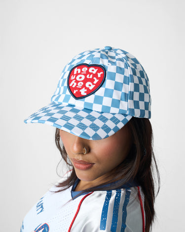 CHECKMATE CAP AQUA TEAL