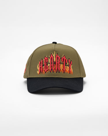 FLAME FURY CAP GREEN
