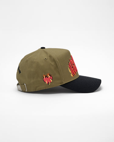 FLAME FURY CAP GREEN