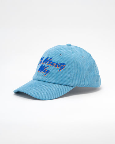 ICE BLUE CORDUROY CAP