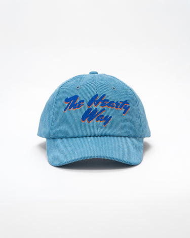 ICE BLUE CORDUROY CAP