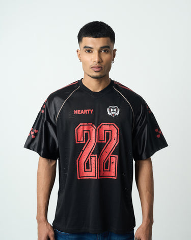 MVP Flex Football Jersey - Black