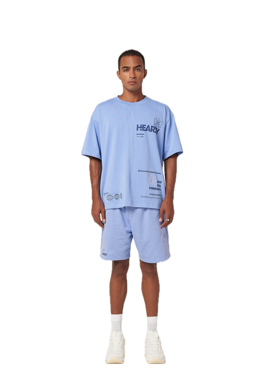 Global Society  Lilac Shorts