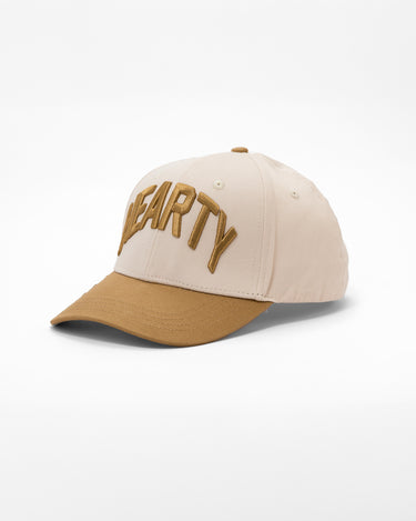 OG Curved Logo Beige – Hearty Cap