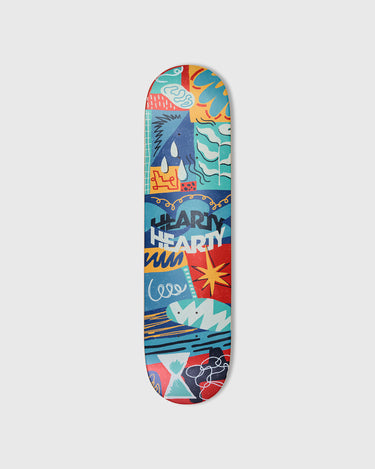 Tetran Twist 8.125” Deck – Hearty Skateboard Built to Flow