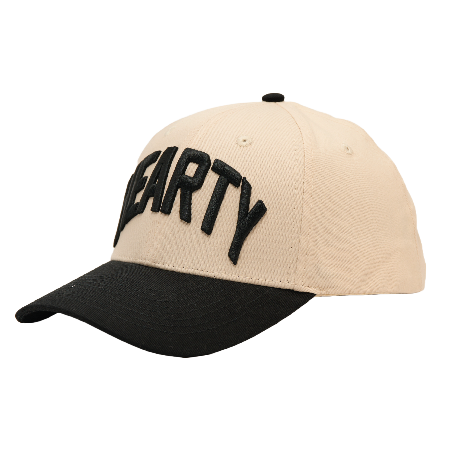 OG Black Baseball Cap | Curved HEARTY Logo | Unisex